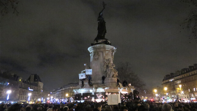 Hommage attentat de Charlie Hebdo - Paris (2)