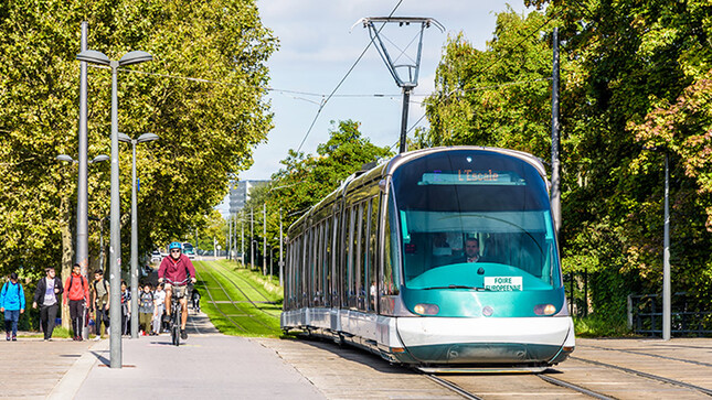 Tramway - vélo - Strasbourg - mobilités