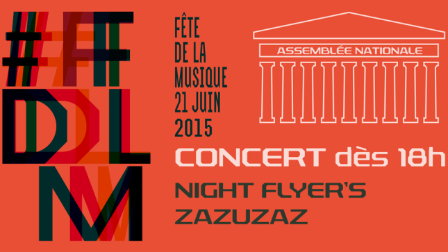 Bannière de la Fête de la musique 2015