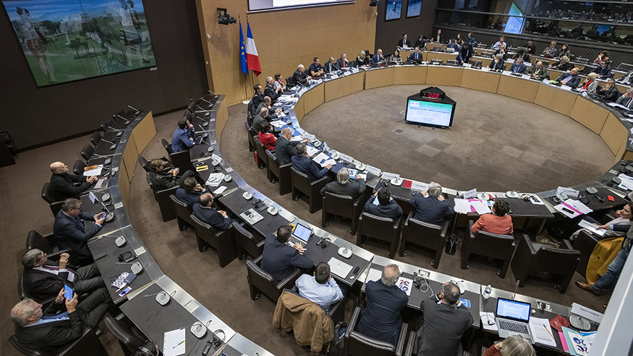 Réunion de la commission des affaires étrangères en salle Lamartine
