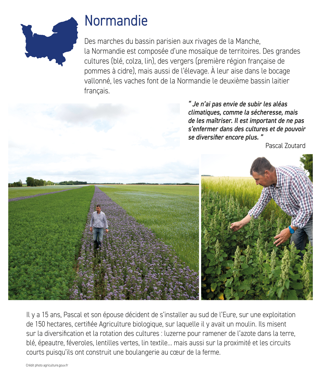 Portraits d'agricultrices et d'agriculteurs - Normandie