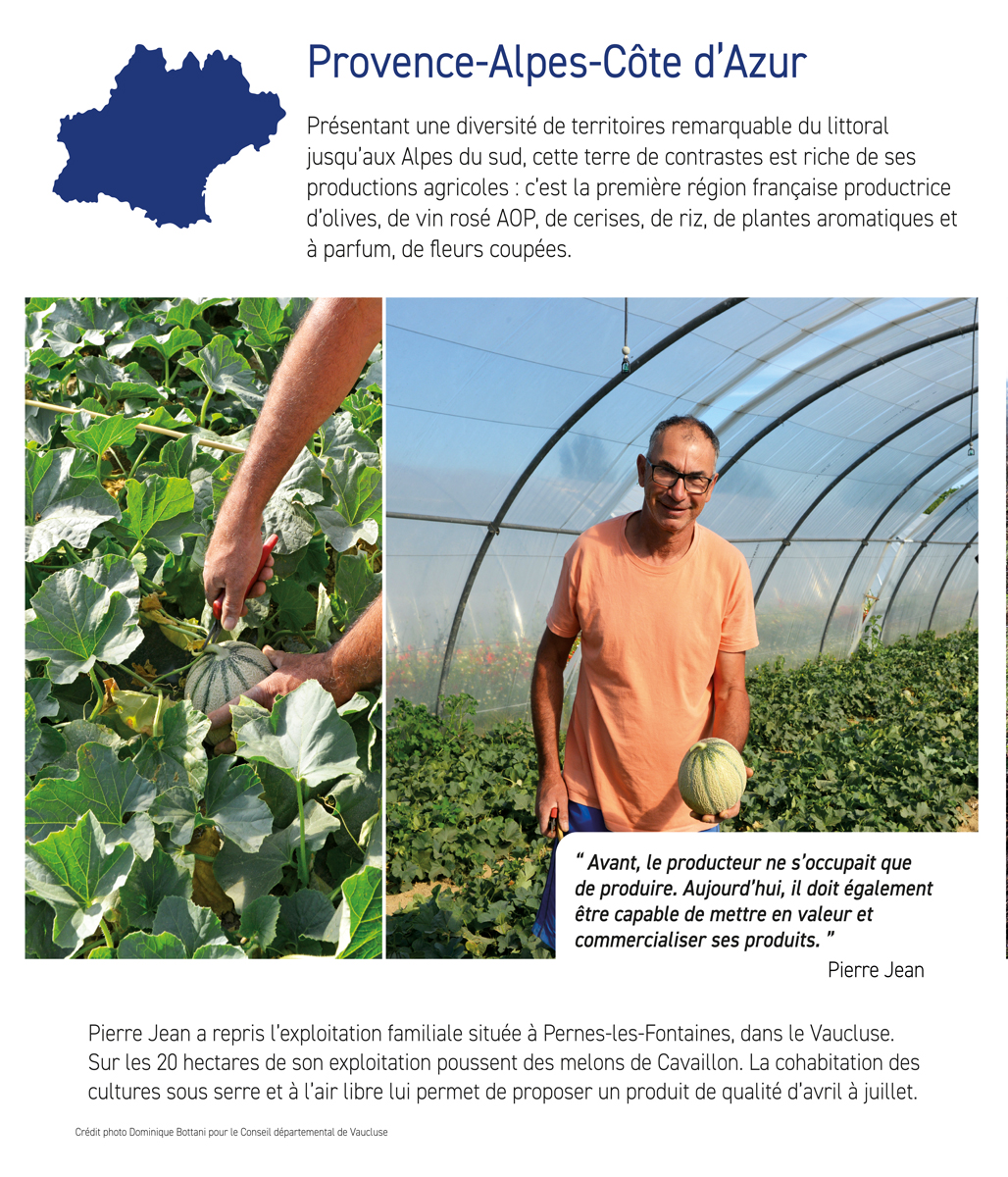 Portraits d'agricultrices et d'agriculteurs - Provence-Alpes-Côte d'Azur
