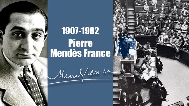 Pierre Mendès France - visuel avec titre