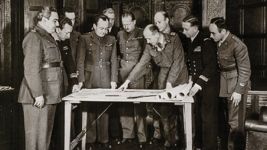 Les plans secrets du débarquement