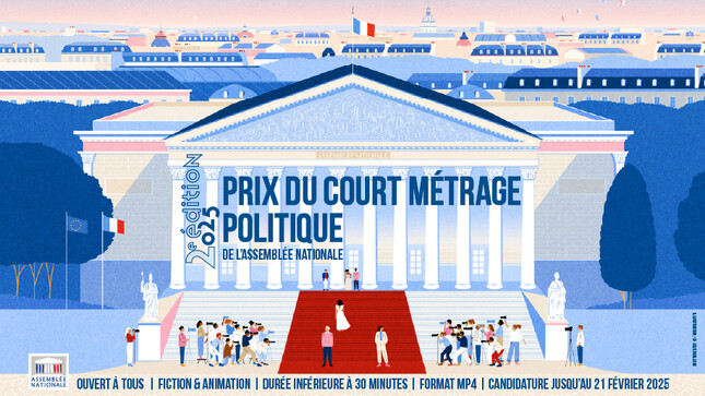 Prix court politique 2025 - Visuel