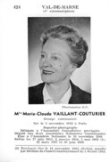Vaillant-Couturier Marie-Claude.