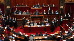 Congrès du Parlement à Versailles - 17 mars 2003 - vue générale du plateau