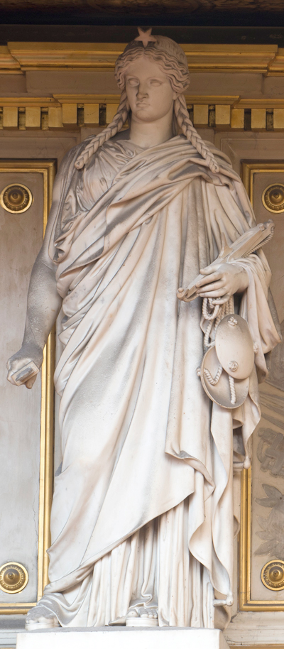 La Justice, sculpture d'Augustin-Alexandre Dumot (1801-1884)