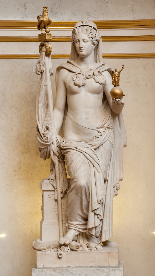 La Liberté, sculpture de James Pradier (1790-1852)