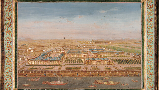 Palais Bourbon et Lassay vers 1780